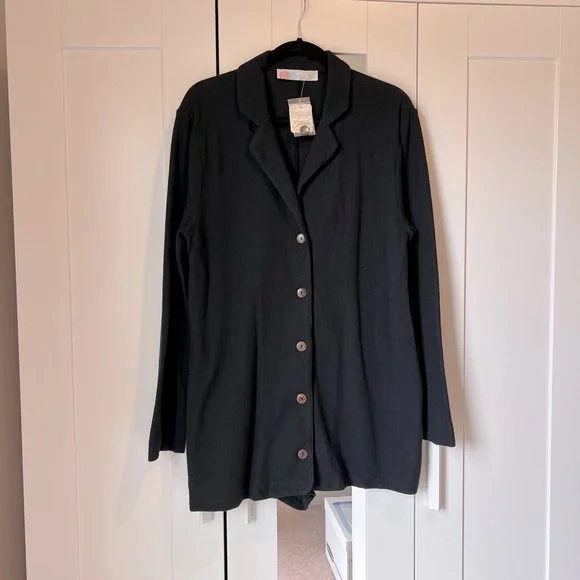 NWT Free People Lizzie Romper with Blazer in Black